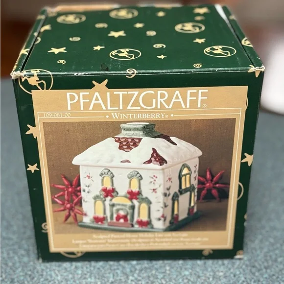 Pfaltzgraff Winterberry Holiday House - Picture 4 of 4